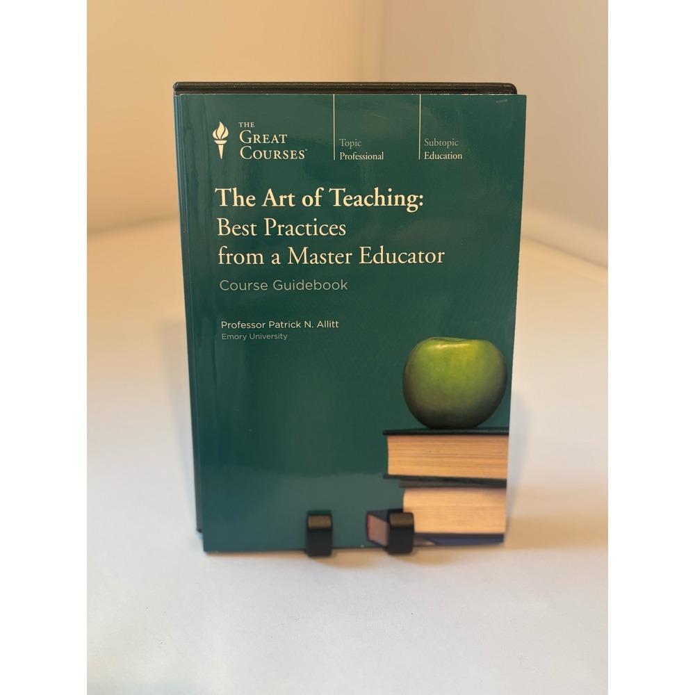 The Great Courses The Art of Teaching Best Practices Master Educator 4 DVD Set